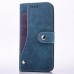 Soft PU Leather Stand Case with Rotated Card Slot for Samsung  Galaxy S7 G930 - Blue