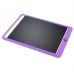 Soft Silicone Shockproof Protective Case Cover for iPad Air 2 (iPad 6) - Purple