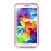 Soft Transparent Clear TPU LED Flash Incoming Call Blink Back Case Cover For Samsung Galaxy S5 G900 - Magenta