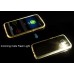 Soft Transparent Clear TPU LED Flash Incoming Call Blink Back Case Cover For Samsung Galaxy S6 Edge Plus - Black