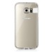 Soft Transparent Clear TPU LED Flash Incoming Call Blink Back Case Cover For Samsung Galaxy S6 G920 - White