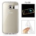 Soft Transparent Clear TPU LED Flash Incoming Call Blink Back Case Cover For Samsung Galaxy S6 G920 - White
