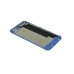 Solid Color Glass Back Cover Housing For iPhone 4S - Dark Blue