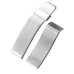 Stainless Steel Small Chain Metal Wrist Strap for Apple Watch 38 mm - Silver