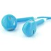 Stereo Headset Earphone with Volume Control and Mic - Blue