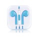 Stereo Headset Earphone with Volume Control and Mic - Blue