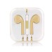 Stereo Headset Earphone with Volume Control and Mic - Yellow