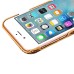 Stereo Rattan Plaited Hard Case Cover for iPhone 6 / 6s - Gold