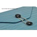 Stripe Cool Style Leather Case  Handbag For iPad 2 / 3 / 4 - Blue