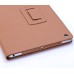 Style Folio Lychee Grain Leather Flip Stand Folding Case Cover With Wake / Sleep For iPad Air (iPad 5)