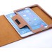 Style Folio Lychee Grain Leather Flip Stand Folding Case Cover With Wake / Sleep For iPad Air (iPad 5)