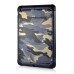 Stylish Camouflage Design Hybrid 2 In 1 TPU And PC Protective  Back  Case Cover For iPad Mini1/2/3 - Blue