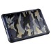 Stylish Camouflage Design Hybrid 2 In 1 TPU And PC Protective  Back  Case Cover For iPad Mini1/2/3 - Blue