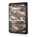 Stylish Camouflage Design Hybrid 2 In 1 TPU And PC Protective  Back  Case Cover For iPad Mini1/2/3 - Brown