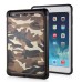 Stylish Camouflage Design Hybrid 2 In 1 TPU And PC Protective  Back  Case Cover For iPad Mini1/2/3 - Brown