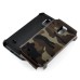 Stylish Camouflage Design Hybrid 2 In 1 TPU And PC Protective Back Cellphone Case Cover For Samsung Galaxy Note 4 - Brown