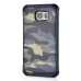 Stylish Camouflage Design Hybrid 2 In 1 TPU And PC Protective  Back Cellphone Case Cover For Samsung Galaxy Note 5 - Blue