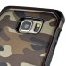 Stylish Camouflage Design Hybrid 2 In 1 TPU And PC Protective  Back Cellphone Case Cover For Samsung Galaxy Note 5 - Brown