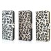 Stylish Leopard Pattern Magnetic PU Leather Wallet Flip Case Cover With Stand And Card Slots For Apple iPhone 5C