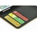 Stylish PU Leather Wallet Flip Stand Cover Case With Card Slots For iPhone 5C