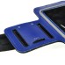 Stylish Sports Outdoor Armband Case With Earphone Hole For Samsung Galaxy S4 i9500 - Blue