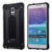 Superior 2 In 1 Armor PC And TPU Protective Back Case Cover for Samsung Galaxy Note 4 - Black