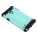 Superior 2 In 1 Armor PC And TPU Protective Back Case Cover for Samsung Galaxy Note 4 - Mint green