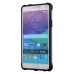 Superior 2 In 1 Armor PC And TPU Protective Back Case Cover for Samsung Galaxy Note 4 - Silver