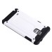 Superior 2 In 1 Armor PC And TPU Protective Back Case Cover for Samsung Galaxy Note 4 - White