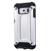 Superior 2 In 1 Armor PC And TPU Protective Back Case Cover for Samsung Galaxy S6 - Silver