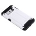 Superior 2 In 1 Armor PC And TPU Protective Back Case Cover for Samsung Galaxy S6 - White