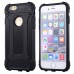 Superior 2 In 1 Armor PC And TPU Protective Back Case Cover for iPhone 6/6S - Black