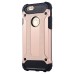 Superior 2 In 1 Armor PC And TPU Protective Back Case Cover for iPhone 6/6S - Rose gold