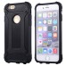 Superior 2 In 1 Armor PC And TPU Protective Back Case Cover for iPhone SE/5S - Black