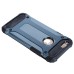 Superior 2 In 1 Armor PC And TPU Protective Back Case Cover for iPhone SE/5S - Dark blue