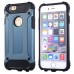 Superior 2 In 1 Armor PC And TPU Protective Back Case Cover for iPhone SE/5S - Dark blue