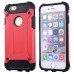 Superior 2 In 1 Armor PC And TPU Protective Back Case Cover for iPhone SE/5S - Red