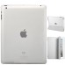 TPU The new iPad/iPad 2 Case (Compatible with Smart Cover)  - Transparent White