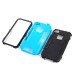 TPU and PC 2 in 1 Protective Case for iPhone 4/4S - Blue/Black