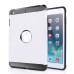TPU and PC Hybrid Hard Case Cover for iPad Mini 1/2/3 - White