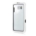 Thin Dual Color TPU Bumper Case for Samsung Galaxy S6 Edge - White