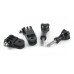 Three-way Adjustable Pivot Arm with 2 Screws for GoPro Hero 3+ / 3 / 2 / 1