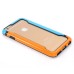 Three Colors Hybrid PC and TPU Bumper Case for iPhone 6 4.7 inch - Black/Light Blue/Orange