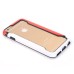 Three Colors Hybrid PC and TPU Bumper Case for iPhone 6 4.7 inch - Black/White/Red