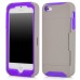 Tough Hybrid Silicone And Plastic Case Cover With Stand Card Slot Cards Holder For iPhone 5s iPhone 5