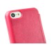 Transparent Back Cover PU Leather Folio Flip Case With Smart View Window For Apple iPhone 5C