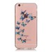 Transparent Clear Blue Colorful Butterflies Soft TPU Case Back Cover for iPhone 6 / 6s