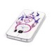 Transparent Clear Purple Dreamcatcher Soft TPU Case Back Cover for Samsung Galaxy S7