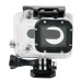Transparent Skeleton Protective Side Open FPV Housing Case with Lens for GoPro Hero 3