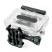 Transparent Skeleton Protective Side Open FPV Housing Case with Lens for GoPro Hero 3